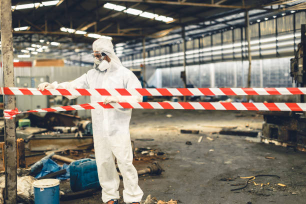 Professional Biohazard technician working in Shelter Island Heights, NY